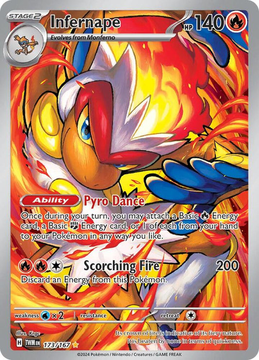 Infernape - 173/167 - SV06: Twilight Masquerade