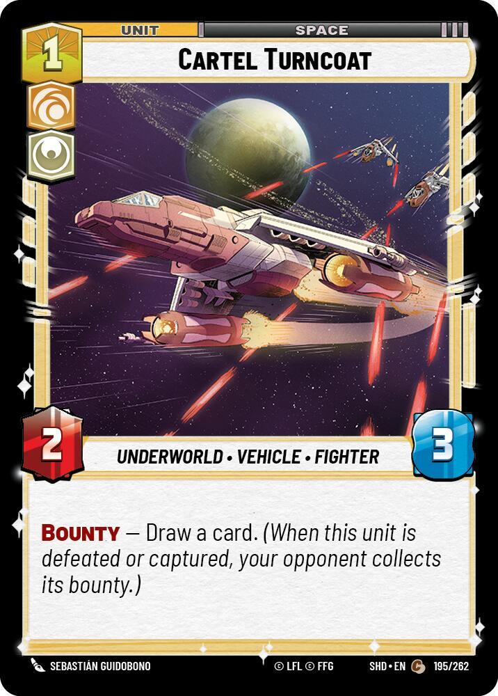 Cartel Turncoat - 195/262 - Shadows of the Galaxy