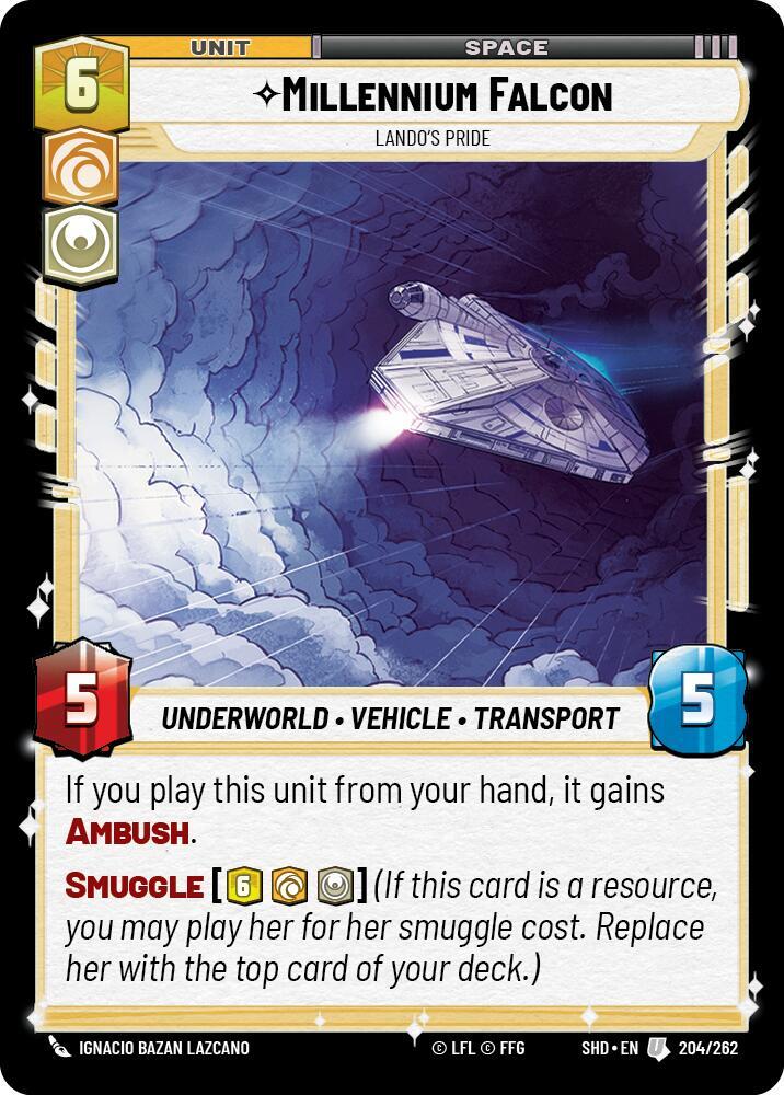 Millennium Falcon - Lando's Pride - Shadows of the Galaxy
