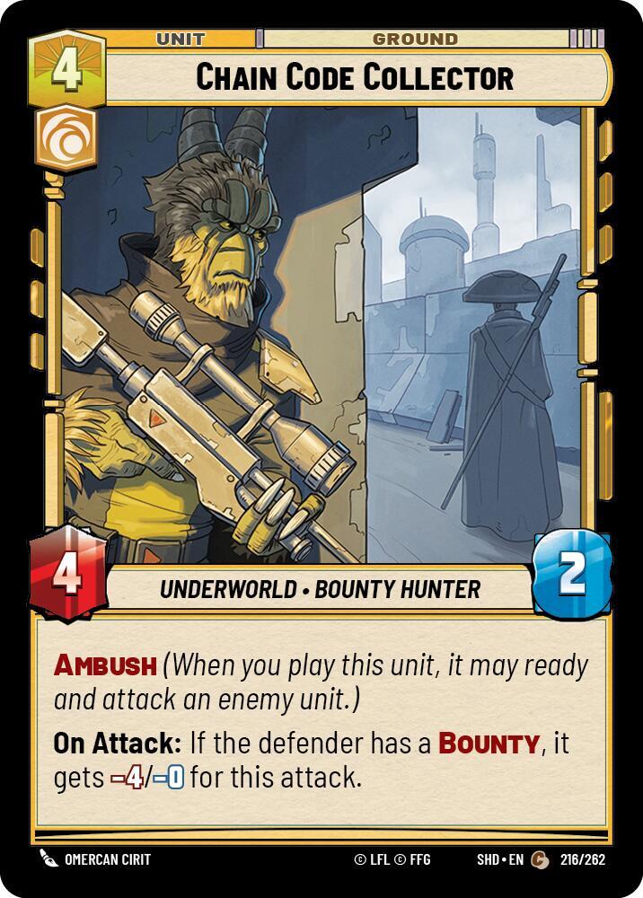 Chain Code Collector - 216/262 - Shadows of the Galaxy