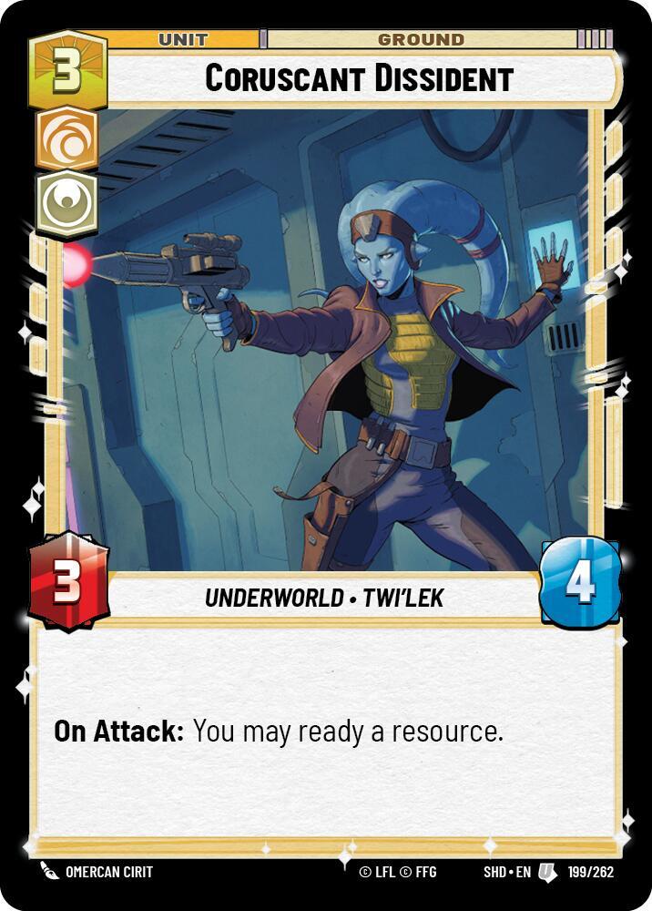 Coruscant Dissident - 199/262 - Shadows of the Galaxy