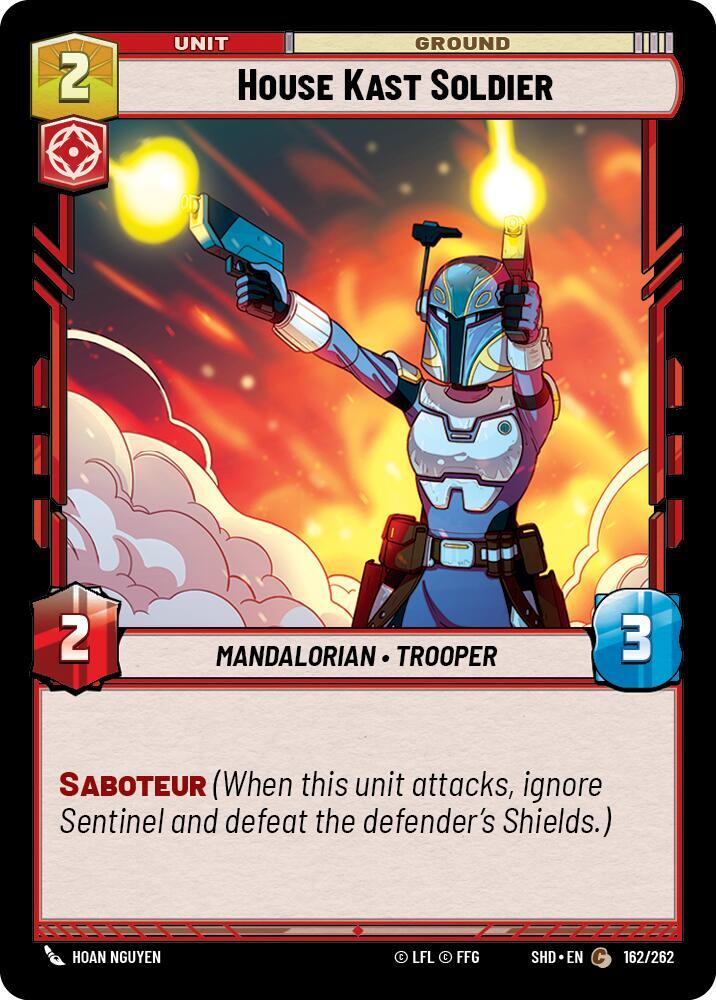 House Kast Soldier - 162/262 - Shadows of the Galaxy