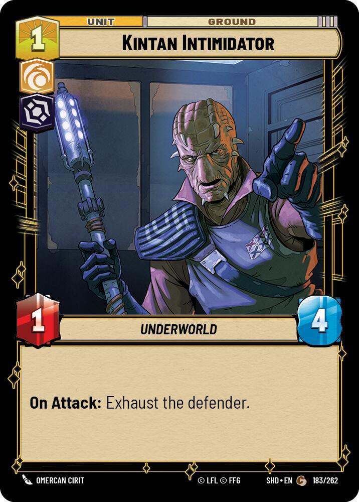Kintan Intimidator - 183/262 - Shadows of the Galaxy