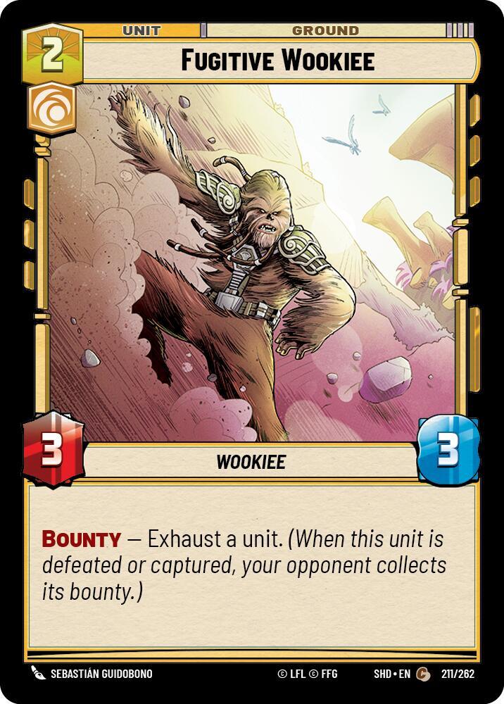 Fugitive Wookiee - 211/262 - Shadows of the Galaxy
