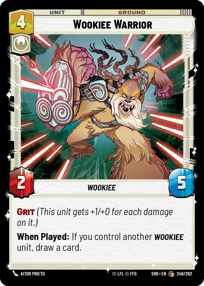 Wookiee Warrior - 249/262 - Shadows of the Galaxy