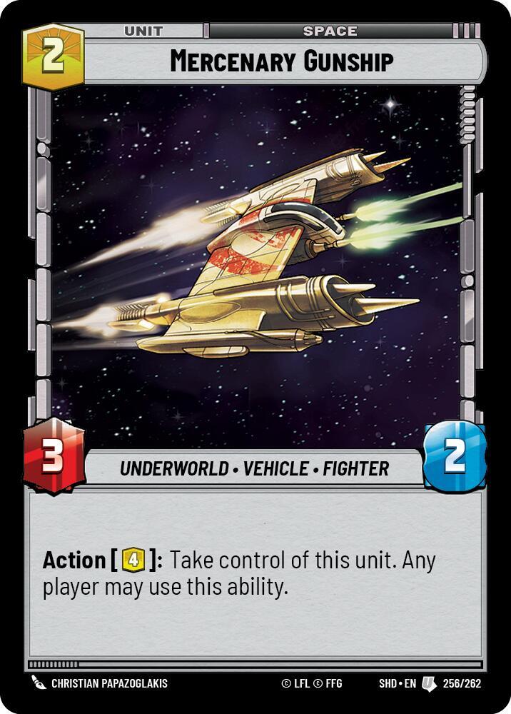 Mercenary Gunship - 256/262 - Shadows of the Galaxy