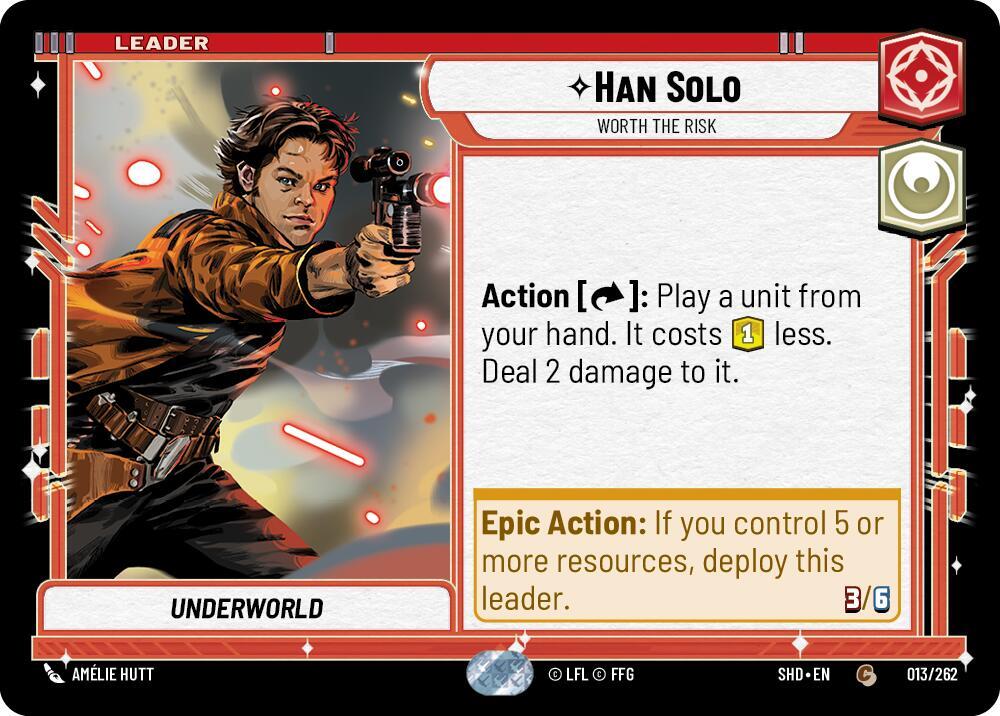 Han Solo - Worth the Risk - 013/262 - Shadows of the Galaxy