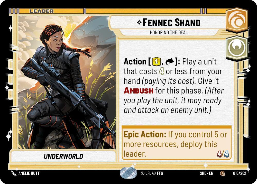 Fennec Shand - Honoring the Deal - Shadows of the Galaxy