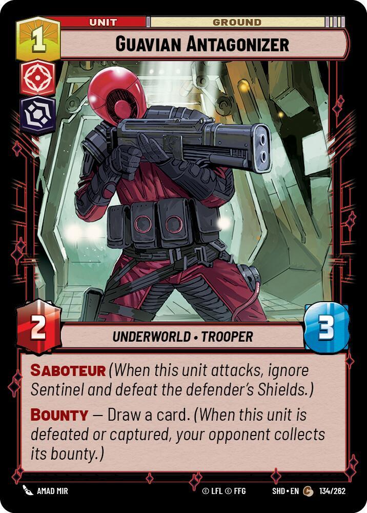 Guavian Antagonizer - 134/262 - Shadows of the Galaxy