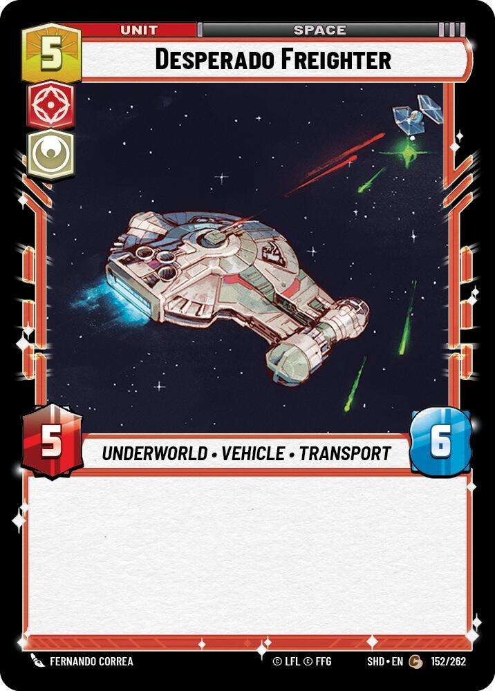 Desperado Freighter - 152/262 - Shadows of the Galaxy