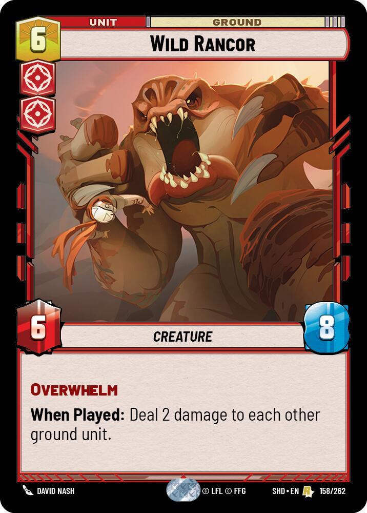 Wild Rancor - 159/262 - Shadows of the Galaxy