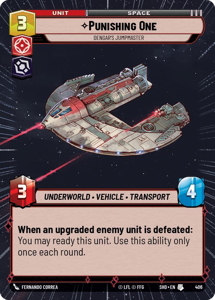 Punishing One - Dengar's Jumpmaster (Hyperspace) - Shadows of the Galaxy