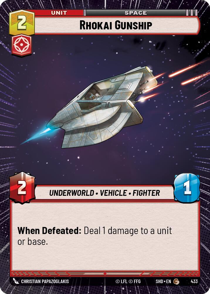 Rhokai Gunship (Hyperspace) - Shadows of the Galaxy