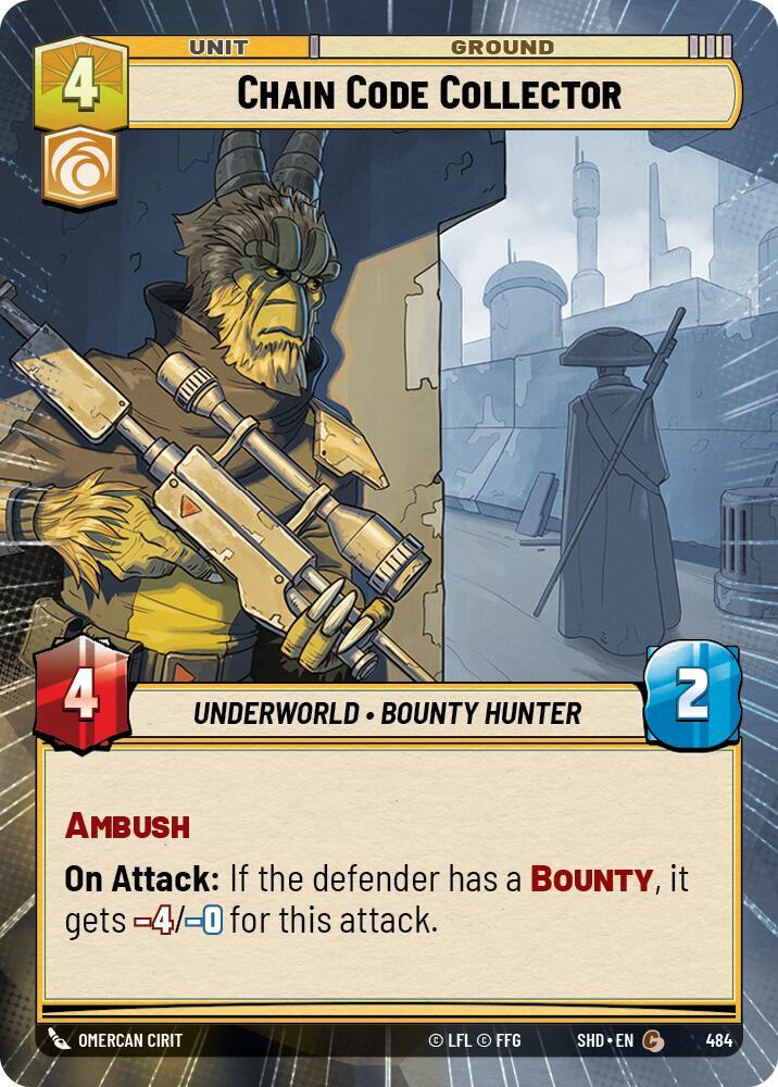 Chain Code Collector (Hyperspace) - Shadows of the Galaxy Foil