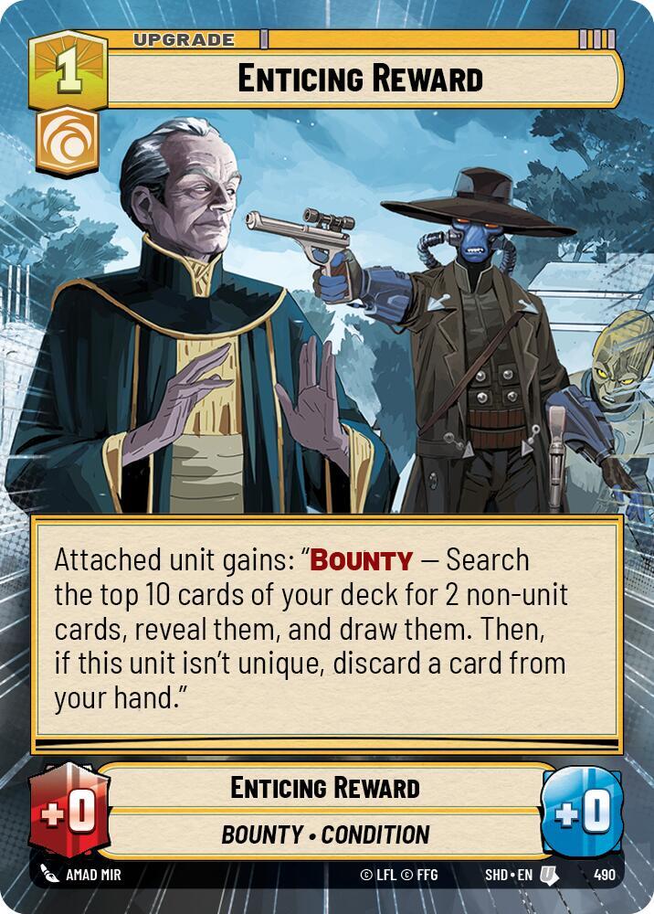 Enticing Reward (Hyperspace) - Shadows of the Galaxy Foil