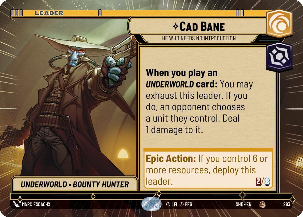 Cad Bane - He Who Needs No Introduction (Hyperspace) - Shadows of the Galaxy