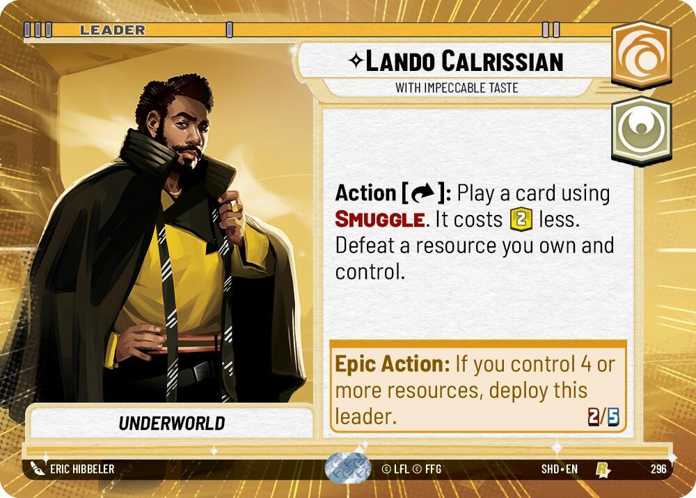 Lando Calrissian - With Impeccable Taste (Hyperspace) - Shadows of the Galaxy