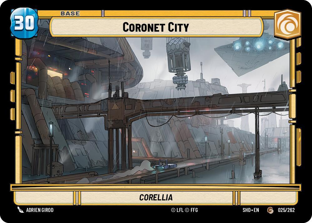 Coronet City // Shield - 025/262 - Shadows of the Galaxy
