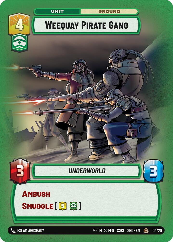 Weequay Pirate Gang - Shadows of the Galaxy: Weekly Play Promo