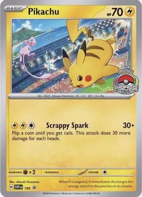 Pikachu - 190 - SV: Scarlet & Violet Promo