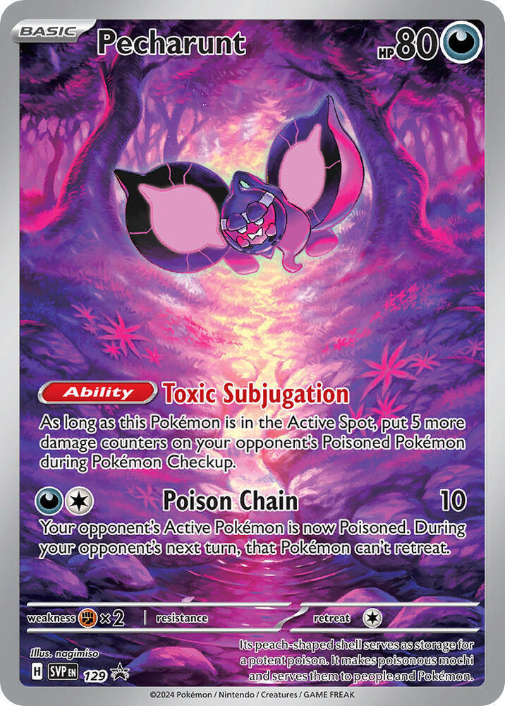 Pecharunt - 129 - SV: Scarlet & Violet Promo Card