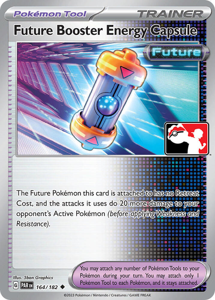 Future Booster Energy Capsule - 164/182 - Paradox Rift (League Stamp) (Holo)