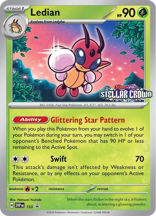 Ledian - 133 - SV: Scarlet & Violet Pre-Release Deck Sealed