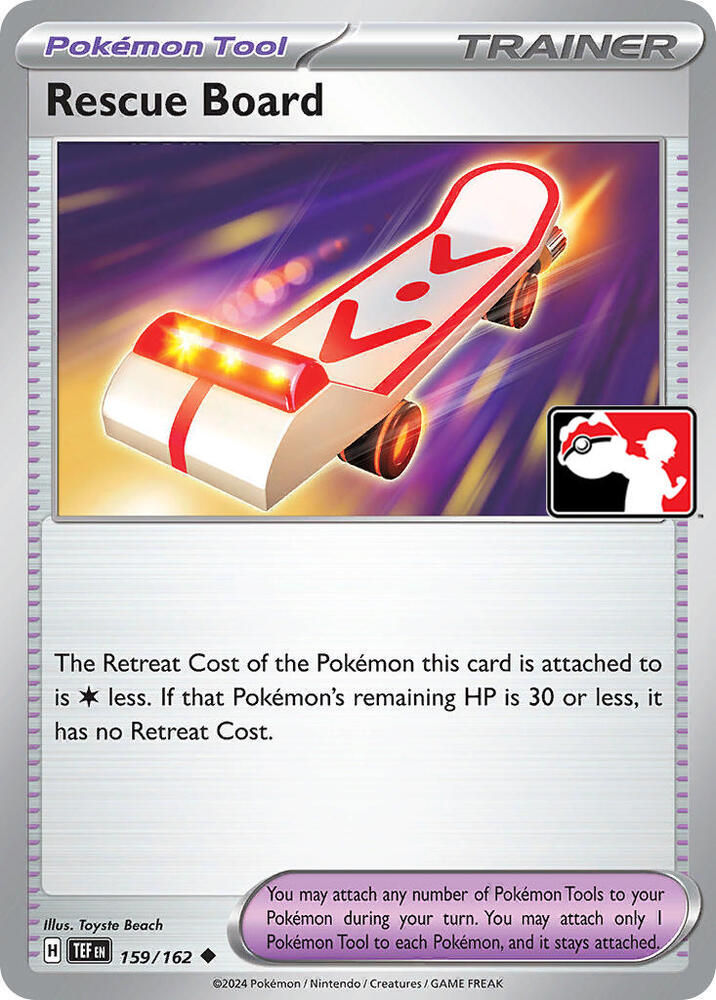 Rescue Board - 159/162 - Temporal Forces (League Stamp)