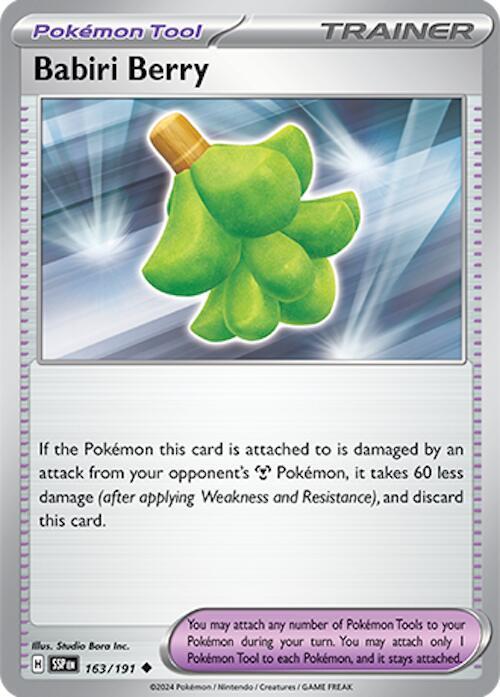 Babiri Berry - 163/191 - SV08: Surging Sparks