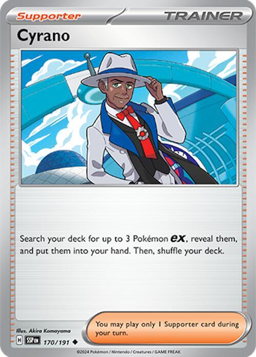 Cyrano - 170/191 - SV08: Surging Sparks (Reverse Holo)