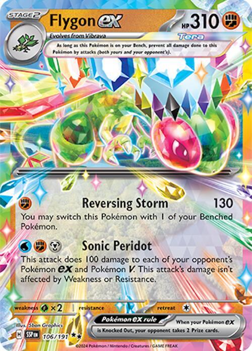 Flygon ex - 106/191 - SV08: Surging Sparks