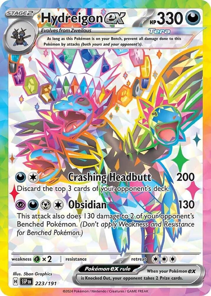 Hydreigon ex - 223/191 - SV08: Surging Sparks