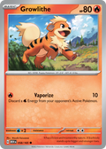 Growlithe - 058/165 -SV: Scarlet & Violet 151 (MEW) (Reverse Holo)