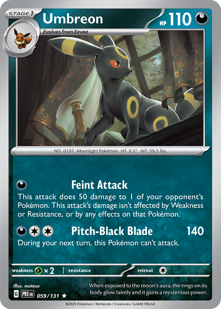 Umbreon- 059/131 - Prismatic Evolutions (Holo)