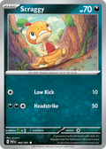 Scraggy - 060/091 - Paldean Fates (Reverse Holo)