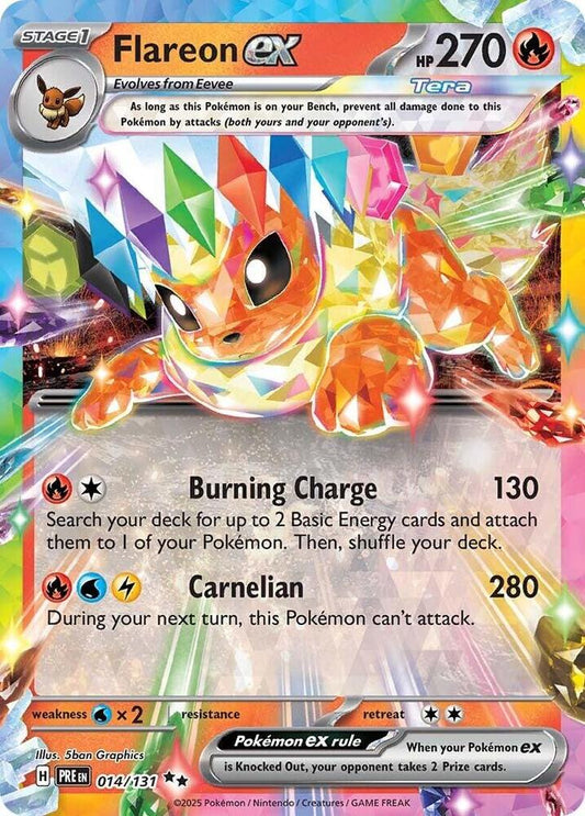 Flareon ex - 014/131 - SV: Prismatic Evolutions