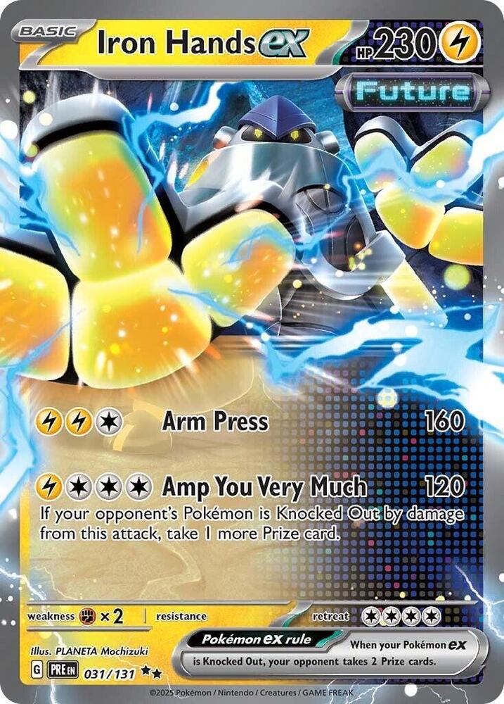 Iron Hands ex - 031/131 - SV: Prismatic Evolutions