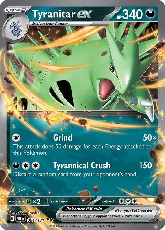 Tyranitar ex - SV: Prismatic Evolutions