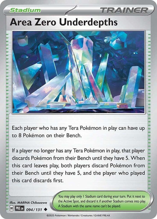 Area Zero Underdepths - SV: Prismatic Evolutions