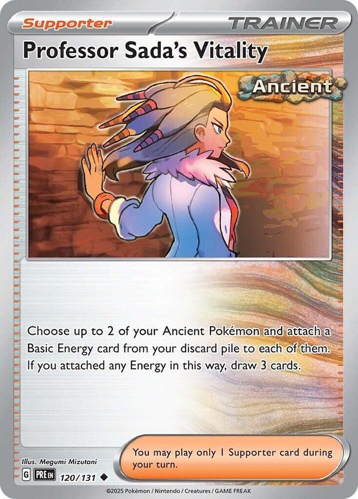 Professor Sada's Vitality - 120/131 - SV: Prismatic Evolutions