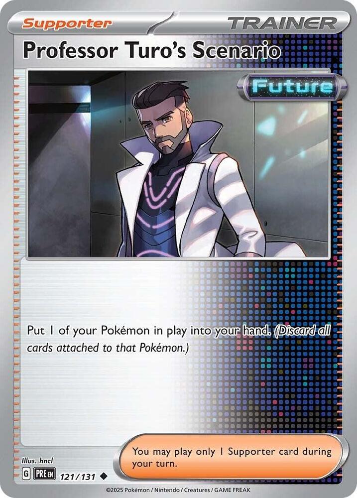 Professor Turo's Scenario - 121/131 - SV: Prismatic Evolutions (Reverse Holo)