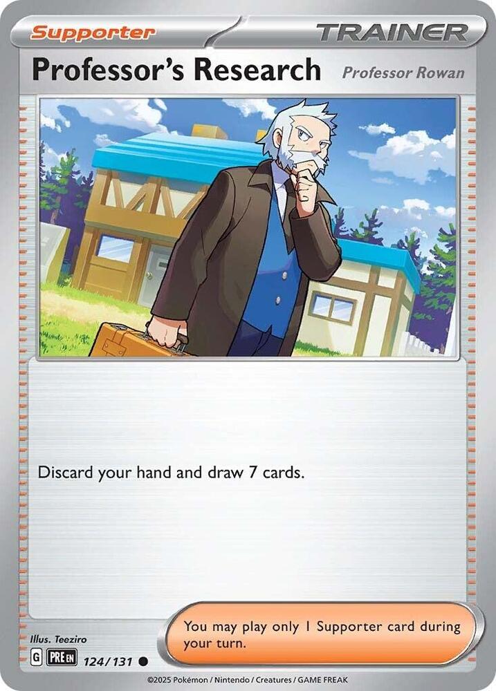 Professor's Research [Rowan] - SV: Prismatic Evolutions (Reverse Holo)