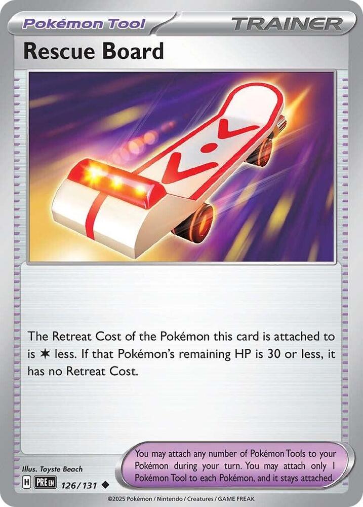 Rescue Board - 126/131 - SV: Prismatic Evolutions