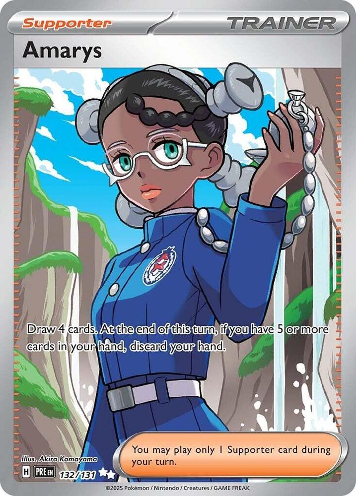 Amarys - 132/131 - SV: Prismatic Evolutions (PRE)