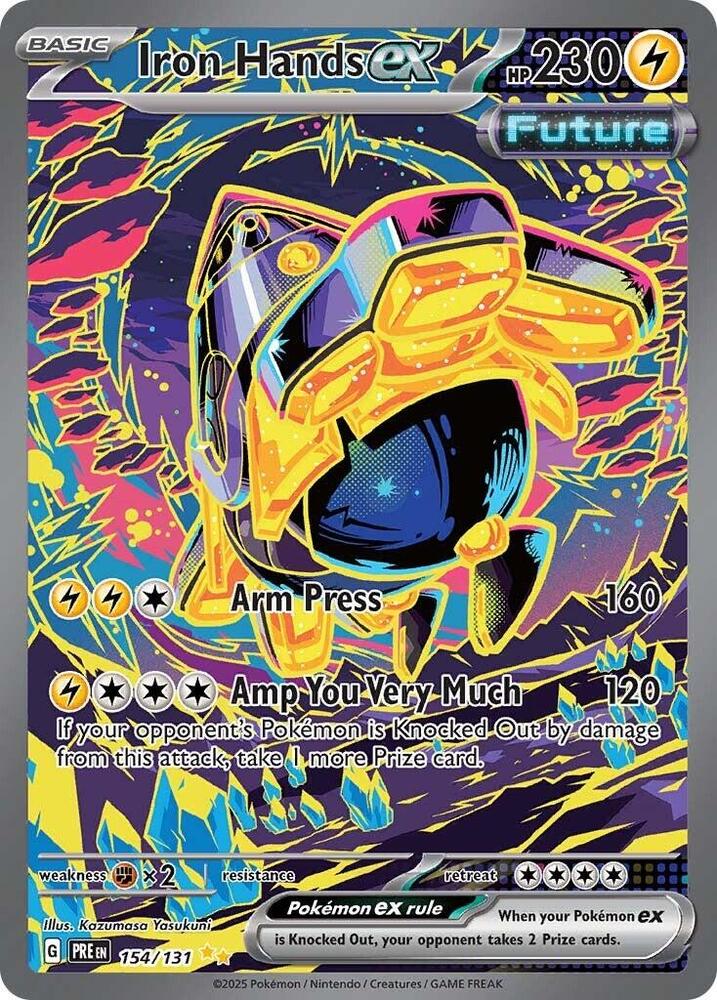 Iron Hands ex - 154/131  - SV: Prismatic Evolutions
