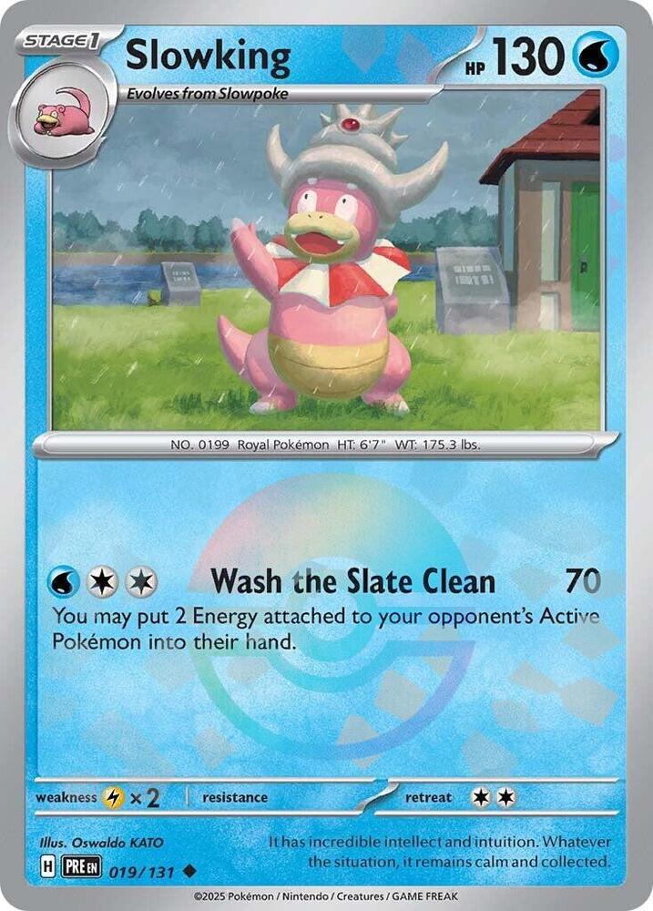 Slowking - 019/131 - SV: Prismatic Evolutions (Poke Ball Pattern)