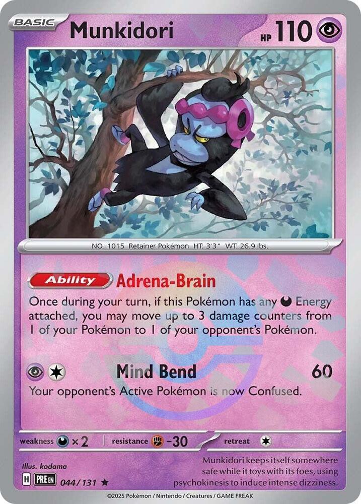 Munkidori (Poke Ball Pattern) 044/131 - SV: Prismatic Evolutions