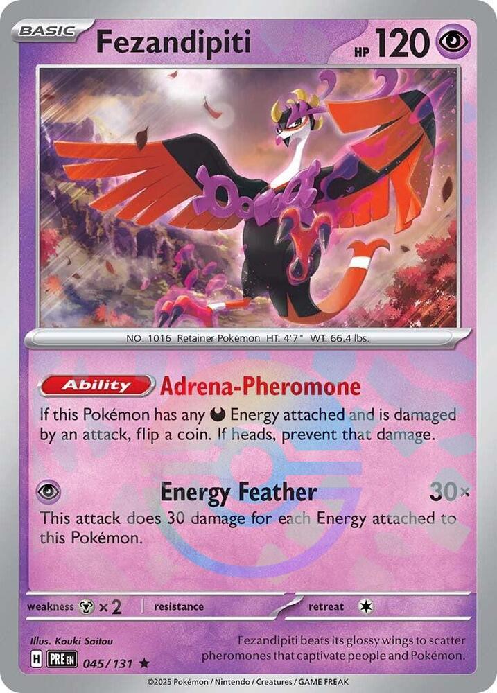 Fezandipiti (Poke Ball Pattern) - SV: Prismatic Evolutions