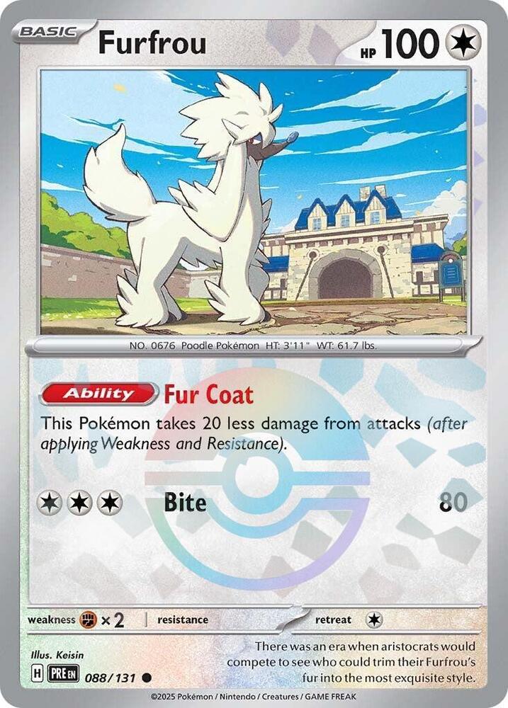 Furfrou (Poke Ball Pattern) - SV: Prismatic Evolutions