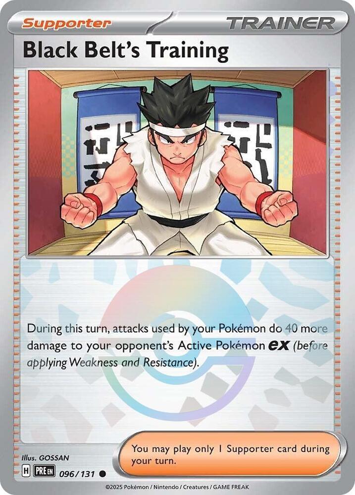 Black Belt's Training - 096/131 (Poke Ball) - Prismatic Evolutions